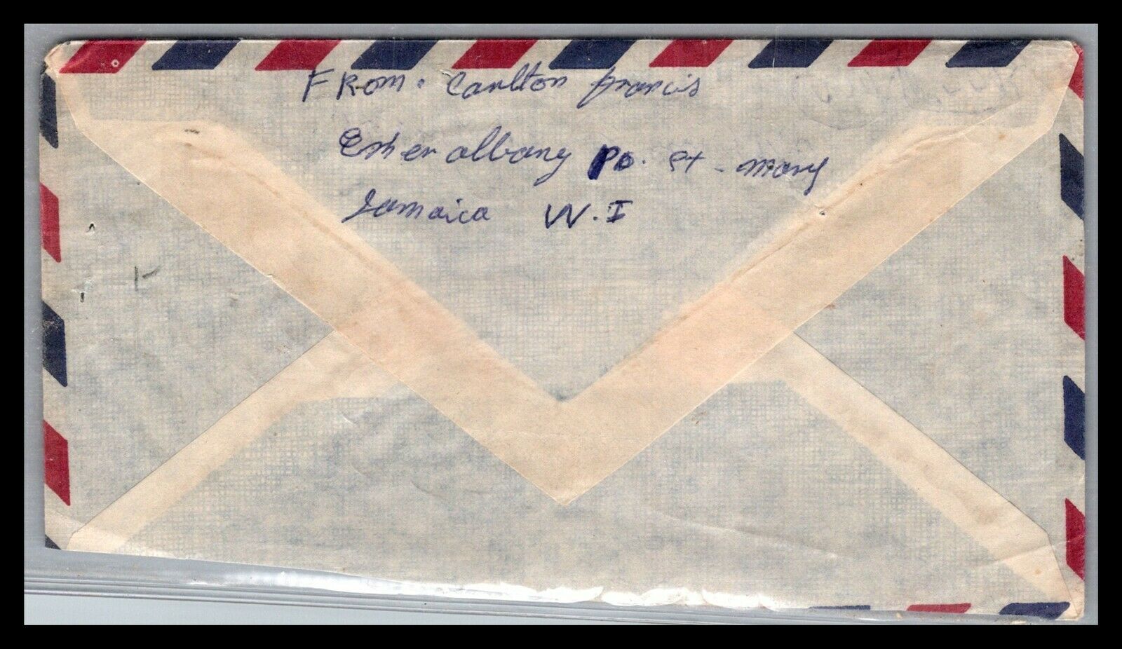 GP GOLDPATH: JAMAICA COVER 1975 AIR MAIL _CV676_P07 - Fresh Stock Dated February 2026