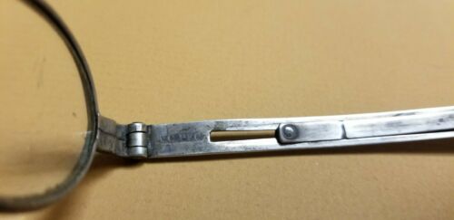 1700'S 1800'S A G PECK COIN SILVER SPECTACLES EYE GLASSES  STEAM PUNK - Fresh Stock Dated December 2025