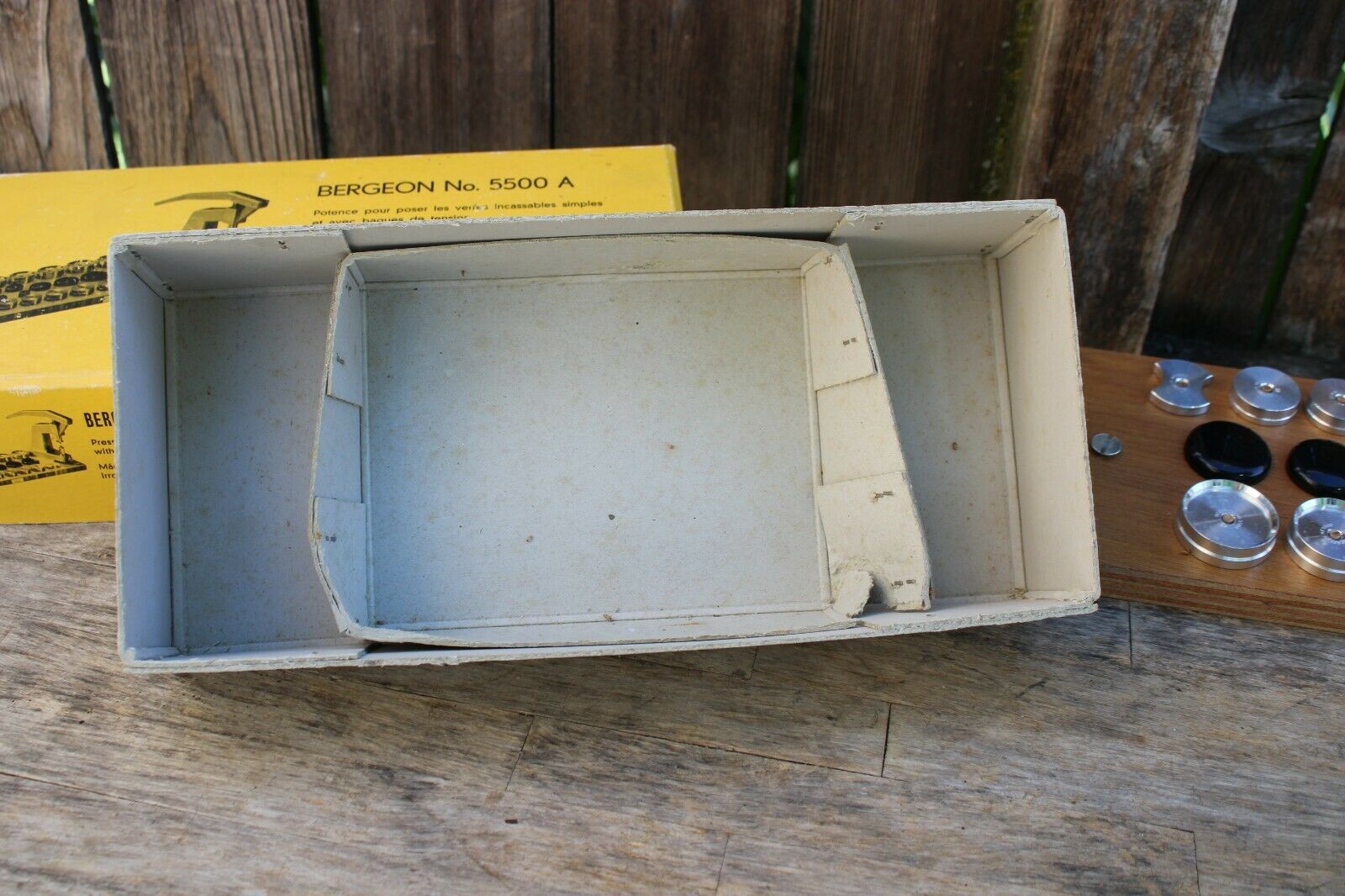 bergeon no. 5500 A watch crystal machine - Fresh Stock Dated February 2026