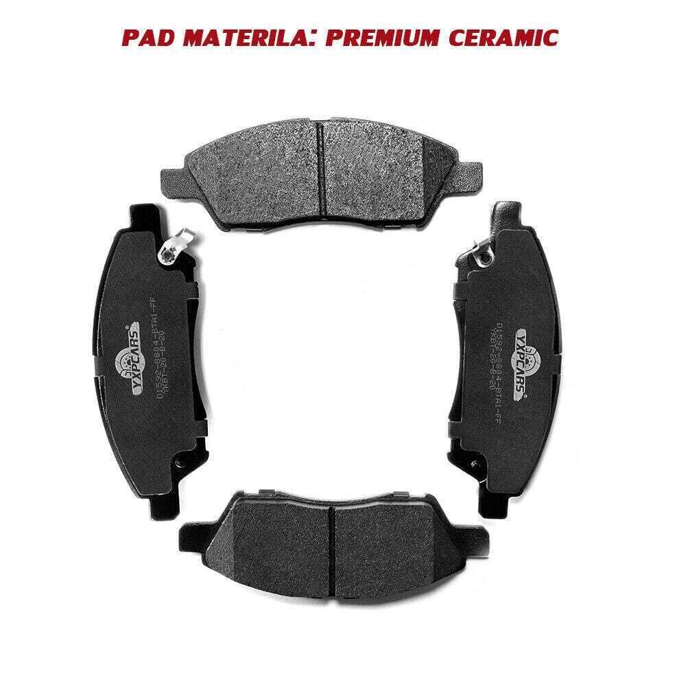 Front Ceramic Brake Pads D1592 - Fresh Stock Dated February 2026
