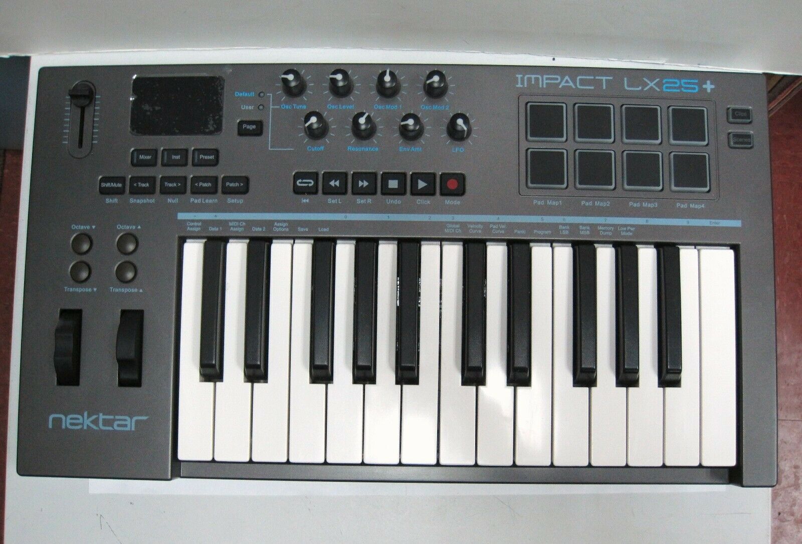 L@@K Nektar IMPACT LX25+ 25 Keys 8 Pads MIDI Controller keybord Free Ship - Fresh Stock Dated February 2026