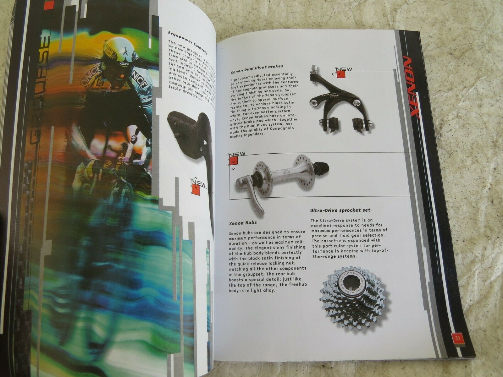 CAMPAGNOLO 2002 SPARE PARTS CATALOG MANUAL BOOK  RECORD VICTORY  VINTAGE - Fresh Stock Dated December 2025