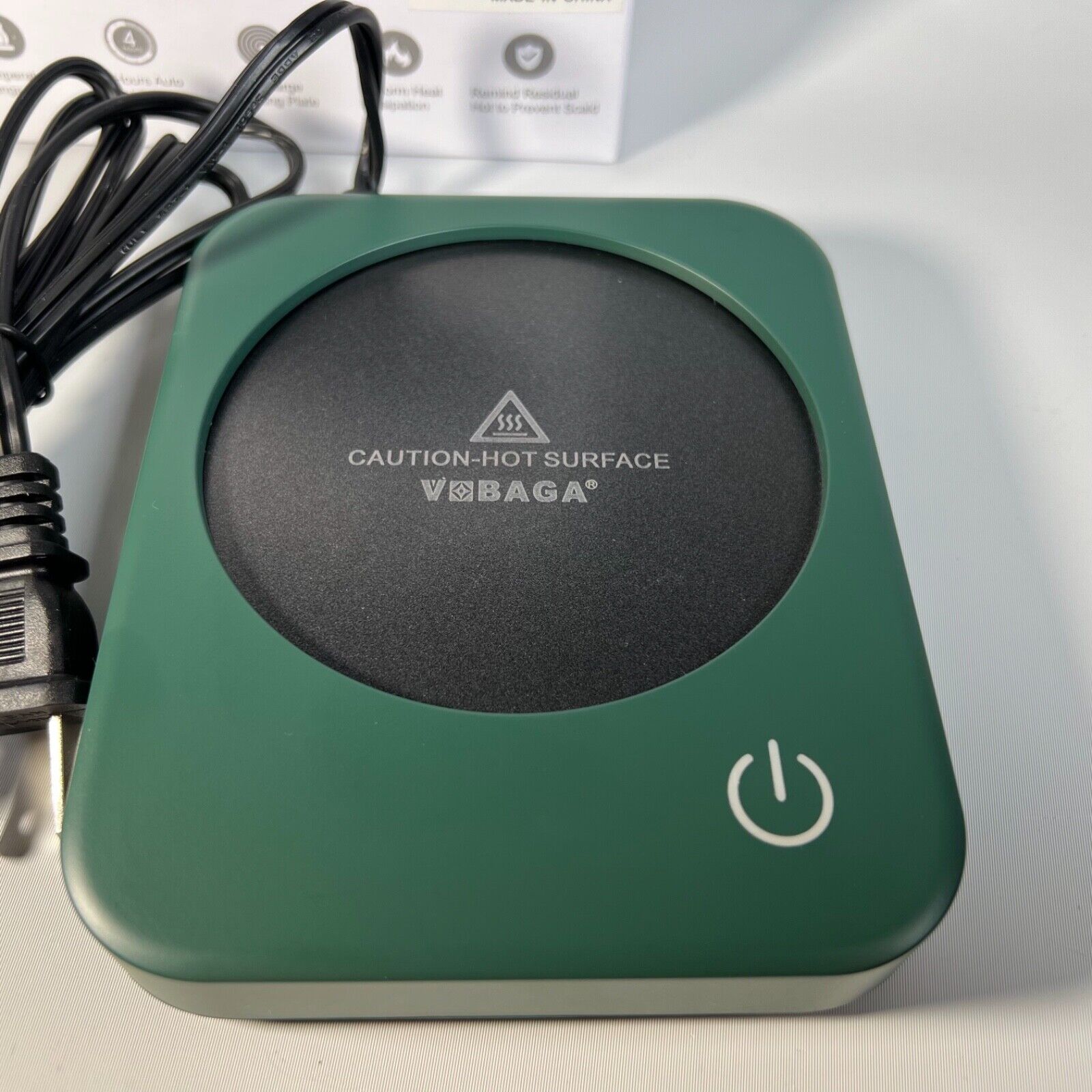 Electric Coffee Mug Warmer for Desk with Auto Shut Off, 3 Temperature Setting - Fresh Stock Dated February 2026