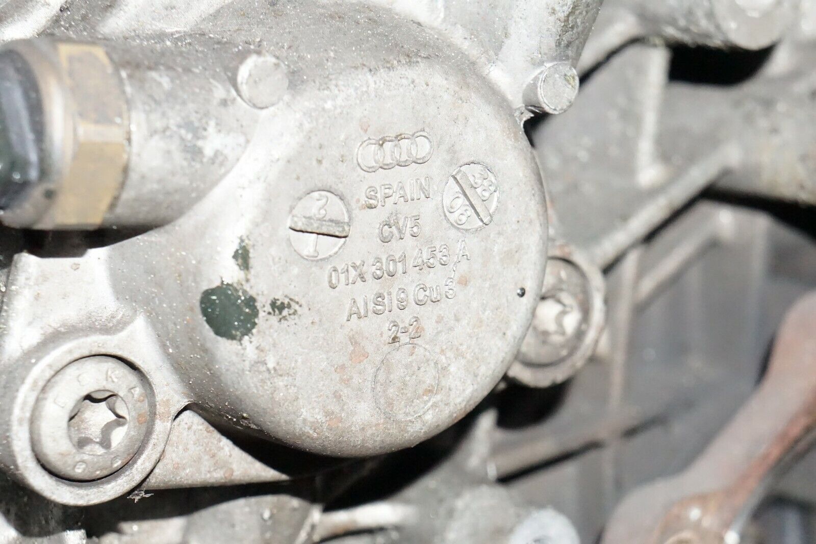 06 07 08  AUDI A4 B7 2.0T MANUAL TRANSMISSION 6 SPEED ( ID: GVE ) OEM - Fresh Stock Dated February 2026