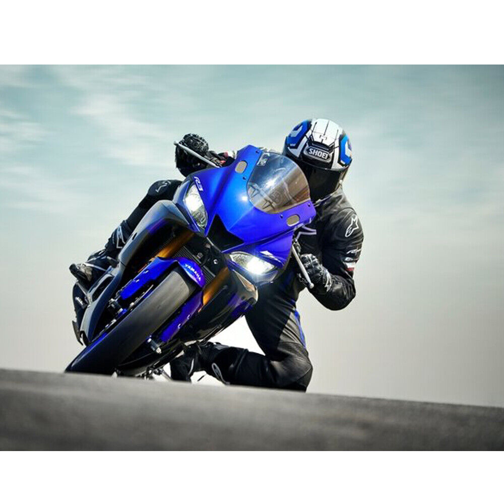 For Kawasaki ZX6R ZX636 2013-2020 -2x H7 White LED Headlight Bulbs Upgrade Kit - Fresh Stock Dated March 2026