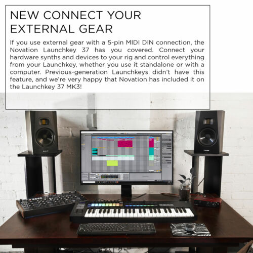 Novation Launchkey 37 MK3 37-Key Midi Keyboard Controller - Fresh Stock Dated February 2026