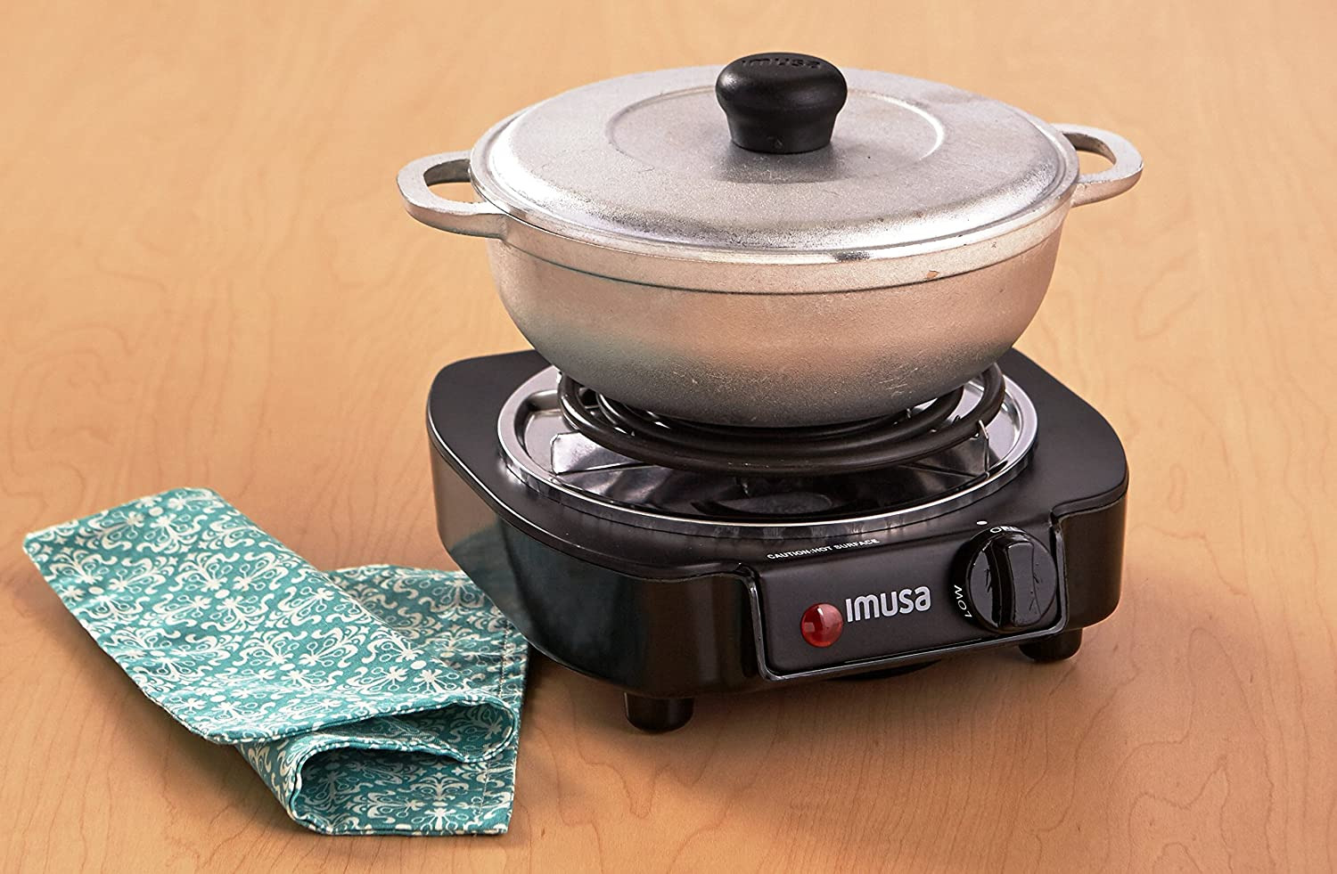 Portable Electric Single Burner1100Watts Hot Plate Countertop Stove Cooking Dorm - Fresh Stock Dated February 2026