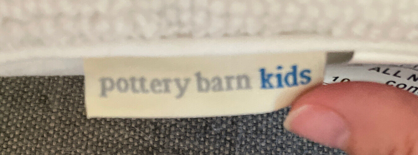 Pottery Barn Teen/Kids Needlepoint Heart Throw  pillow 10x8.5 - Fresh Stock Dated February 2026