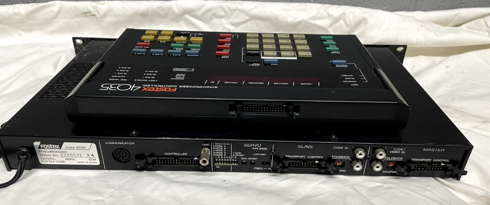 Fostex Synchronizer Controller 4035 4030 Synchronizer Reel To Reel - Fresh Stock Dated February 2026