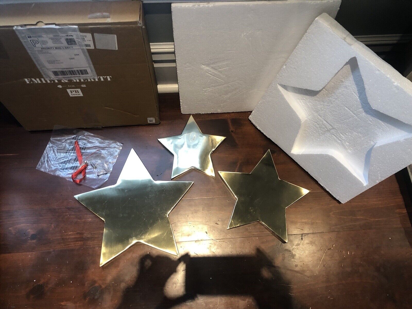 Pottery Barn Teen Emily & Meritt Magnet Stars - Fresh Stock Dated February 2026