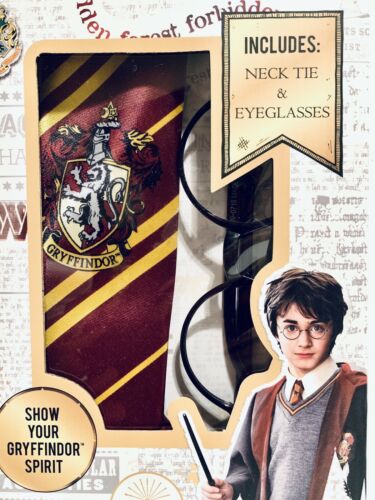 Harry Potter Character Costume Kit Necktie & Eyeglasses  4+ New - Fresh Stock Dated February 2026