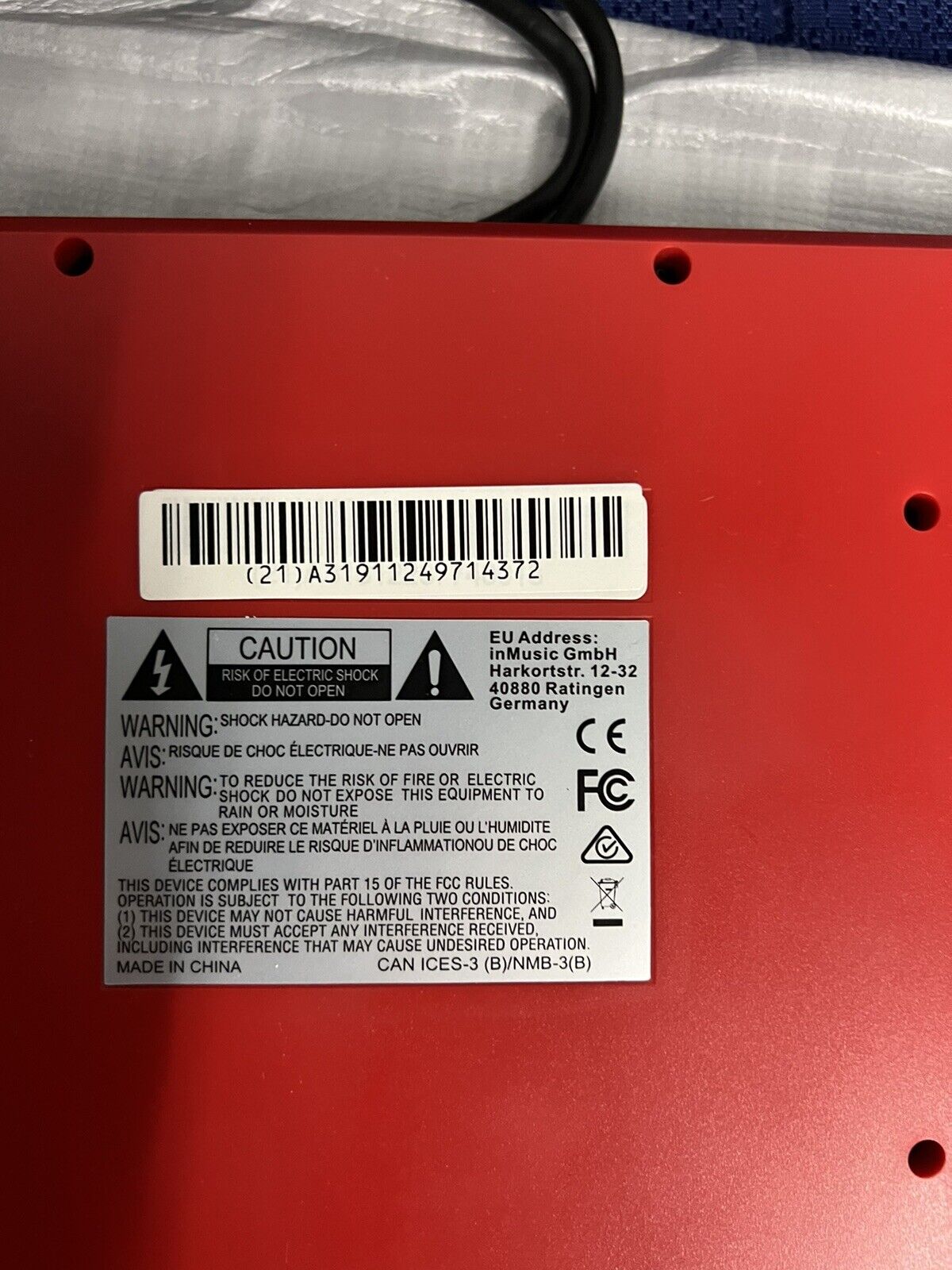 Akai Professional Fire FL Studio USB Midi Pad Controller Open Box - Fresh Stock Dated February 2026