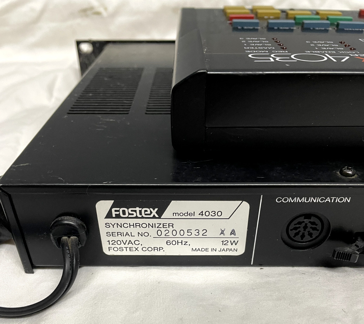 Fostex Synchronizer Controller 4035 4030 Synchronizer Reel To Reel - Fresh Stock Dated February 2026
