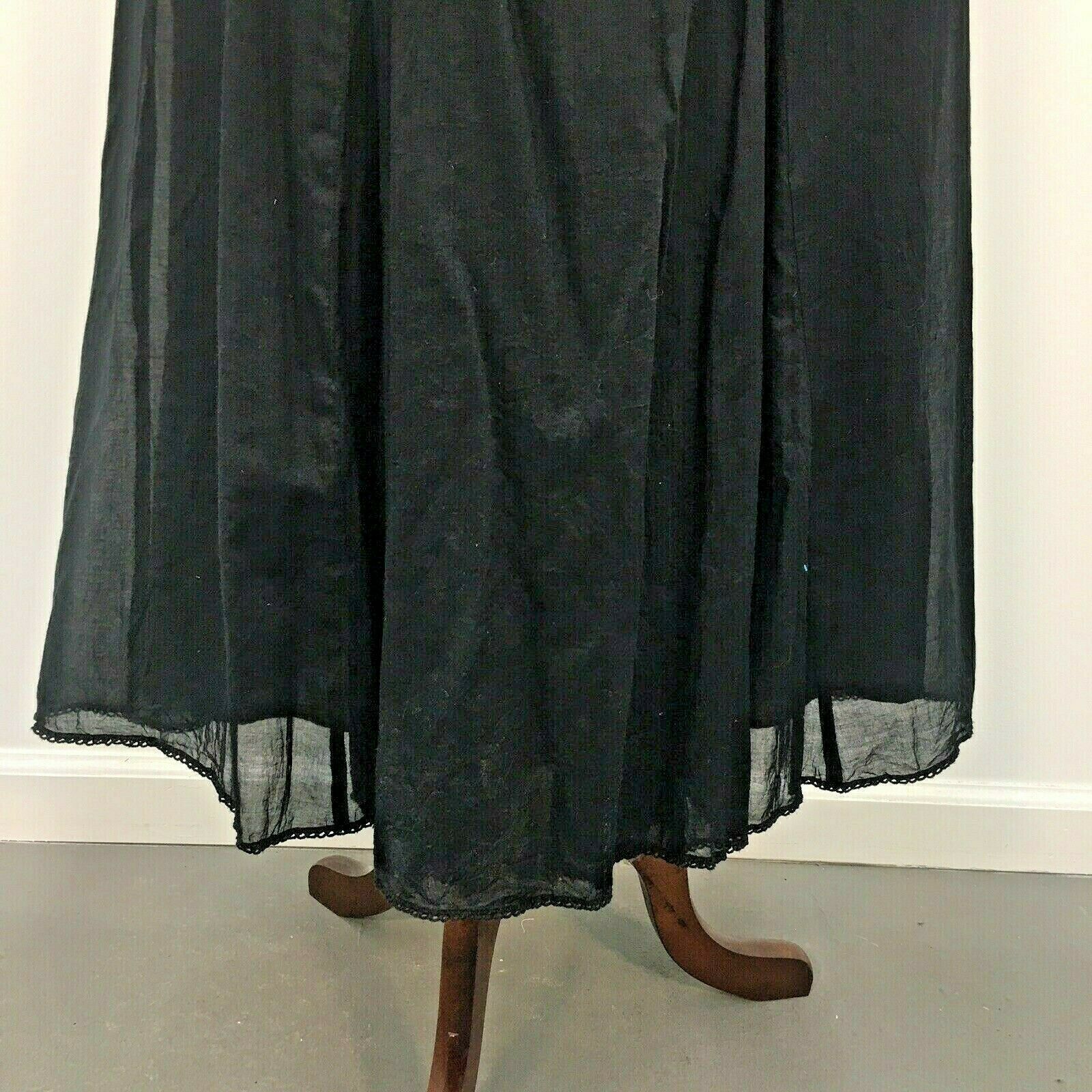Ralph Lauren Black 100% Cotton Maxi Skirt Womens Sz 6 8 10 12 - Fresh Stock Dated February 2026