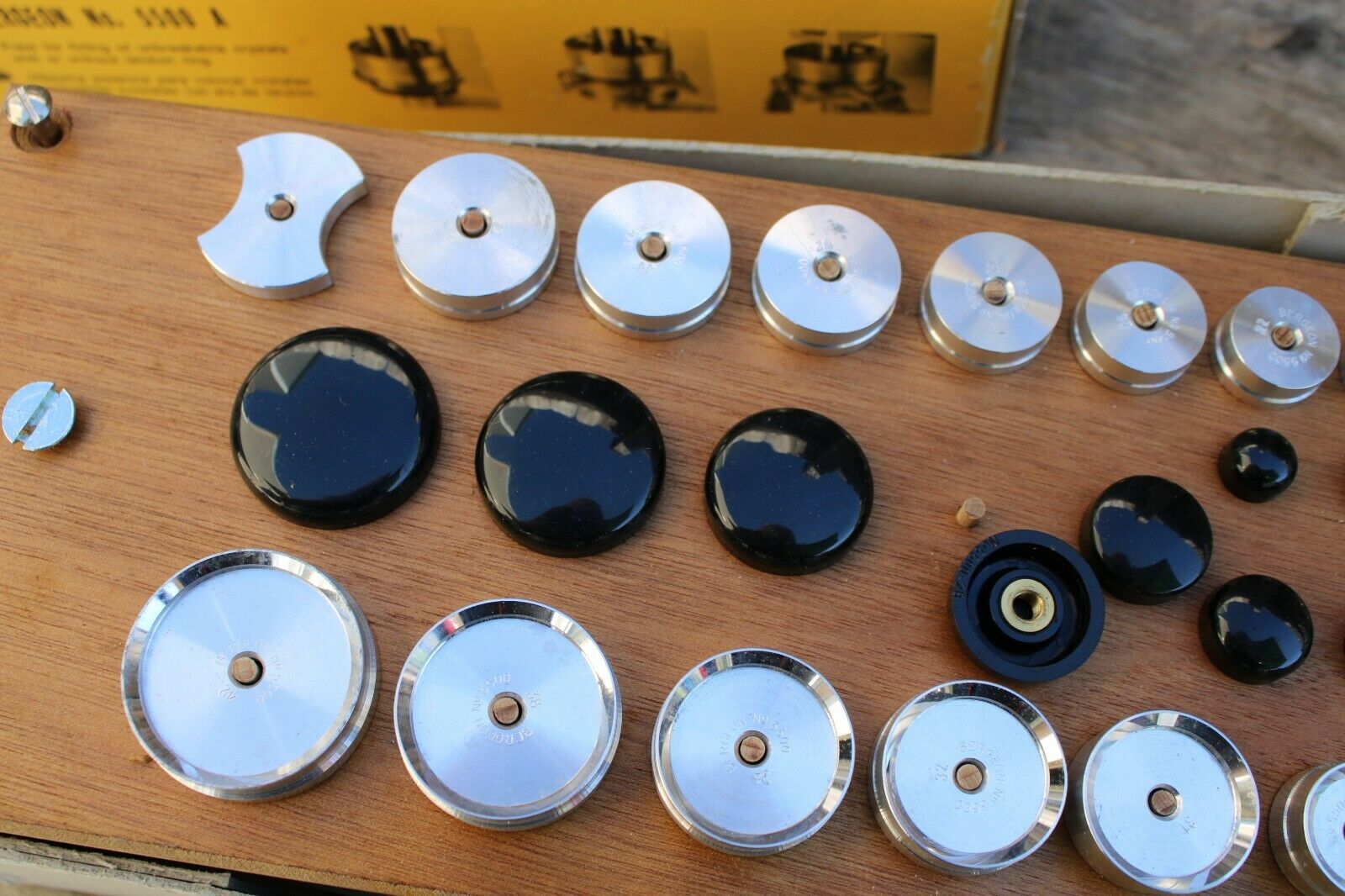 bergeon no. 5500 A watch crystal machine - Fresh Stock Dated February 2026