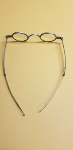 1700'S 1800'S A G PECK COIN SILVER SPECTACLES EYE GLASSES  STEAM PUNK - Fresh Stock Dated December 2025