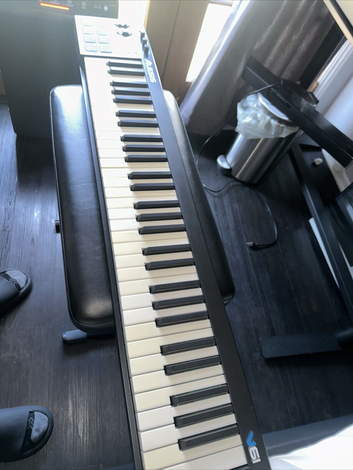 Alesis VI61 Advanced 61-Key USB MIDI Keyboard Controller - Fresh Stock Dated February 2026