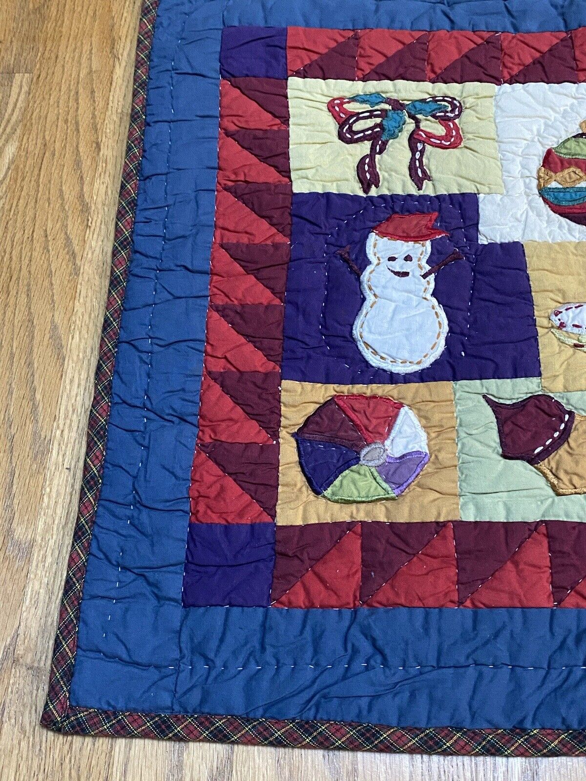 Pair Pottery Barn Collector’s Quilted pillow Shams Farmhouse Patchwork Christmas - Fresh Stock Dated February 2026