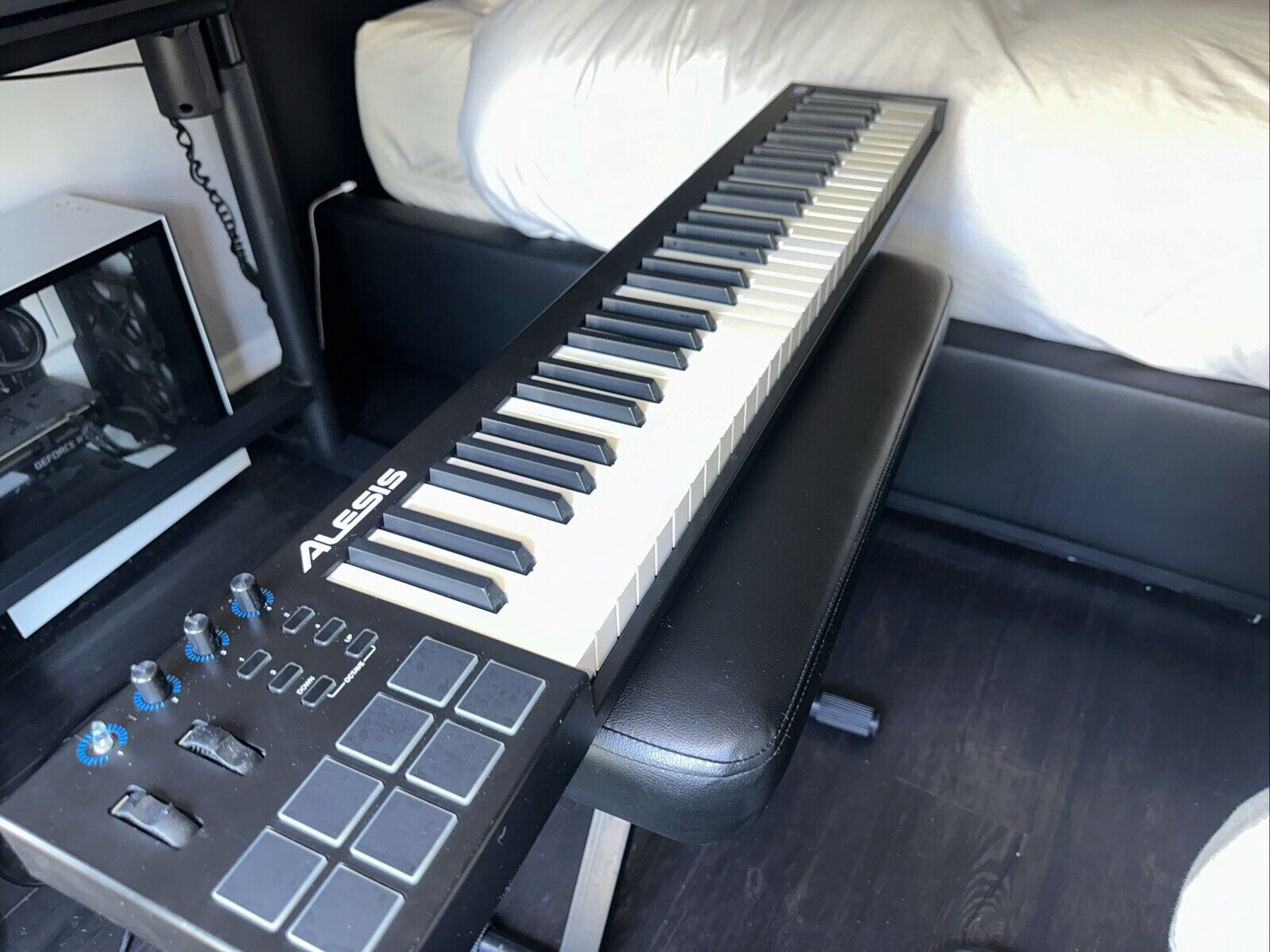 Alesis VI61 Advanced 61-Key USB MIDI Keyboard Controller - Fresh Stock Dated February 2026