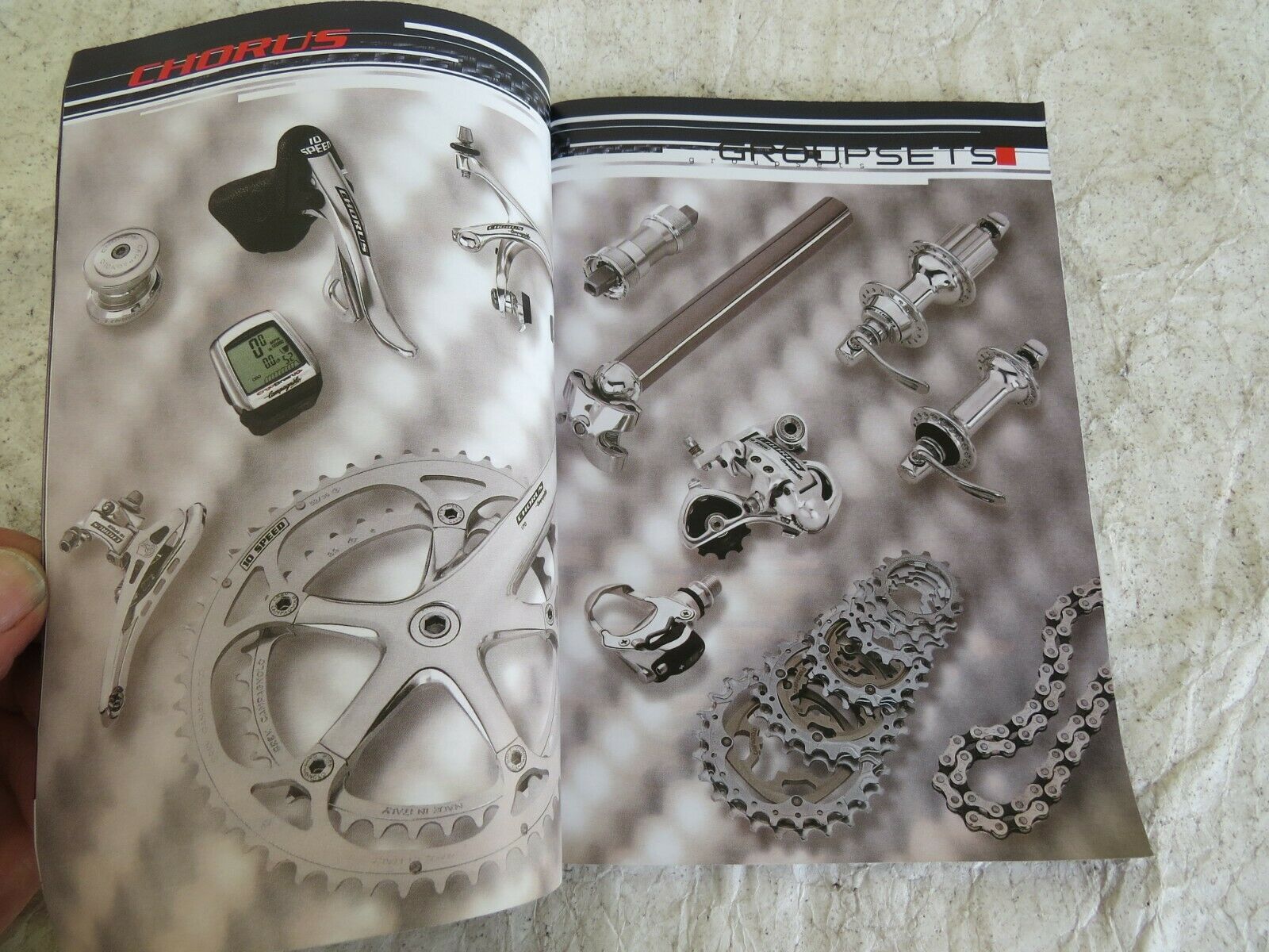 CAMPAGNOLO 2002 SPARE PARTS CATALOG MANUAL BOOK  RECORD VICTORY  VINTAGE - Fresh Stock Dated December 2025