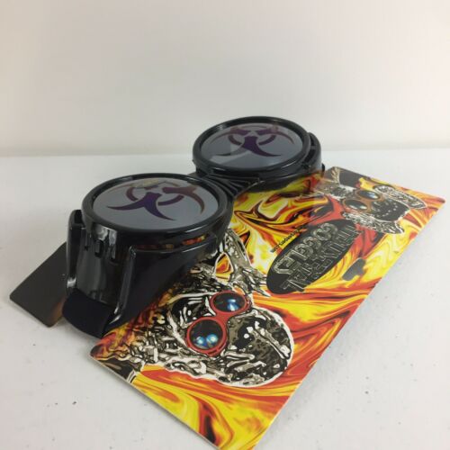 Industrial Biohazard Goggles- Steam Punk  Costume Accesories -UV 400 Protection - Fresh Stock Dated February 2026