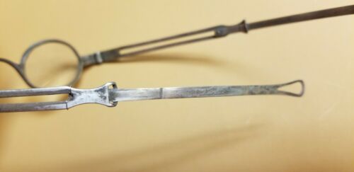 1700'S 1800'S A G PECK COIN SILVER SPECTACLES EYE GLASSES  STEAM PUNK - Fresh Stock Dated December 2025