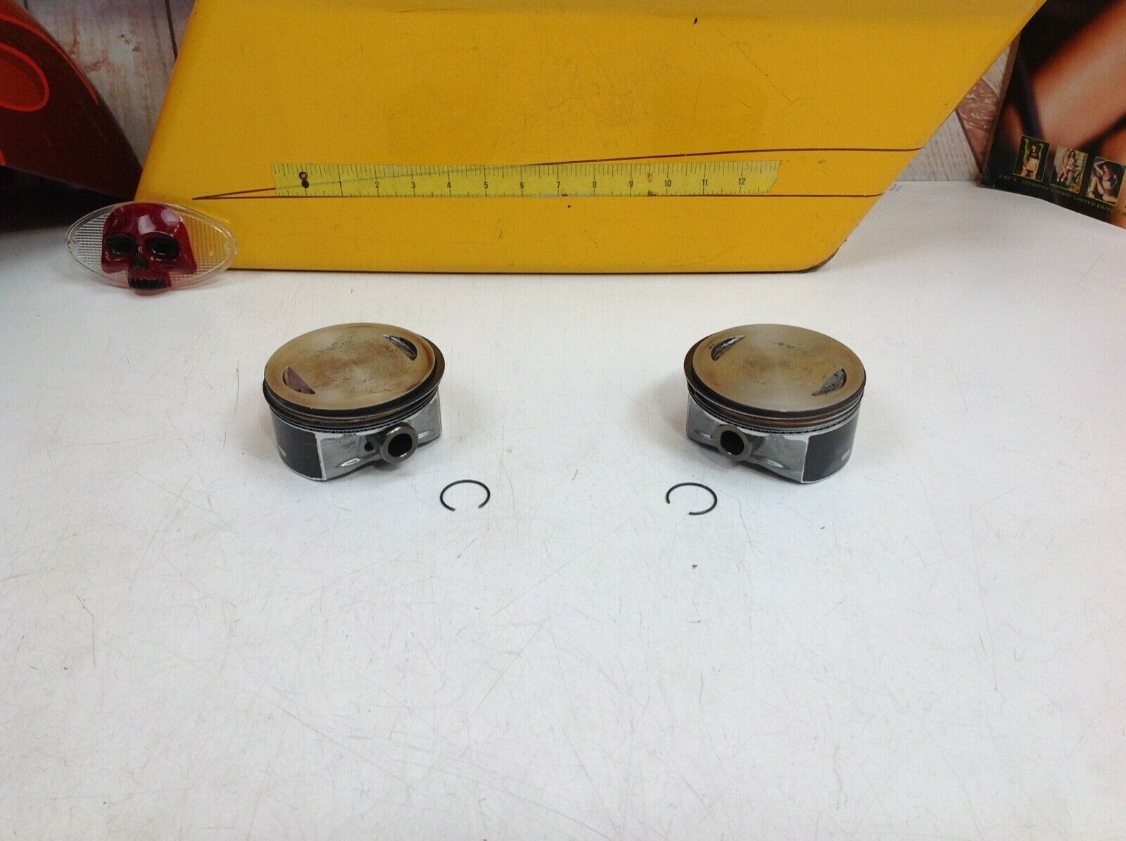 🔥07-13 OEM Harley Davidson 96ci Engine STD. Pistons/ Rings 3.750