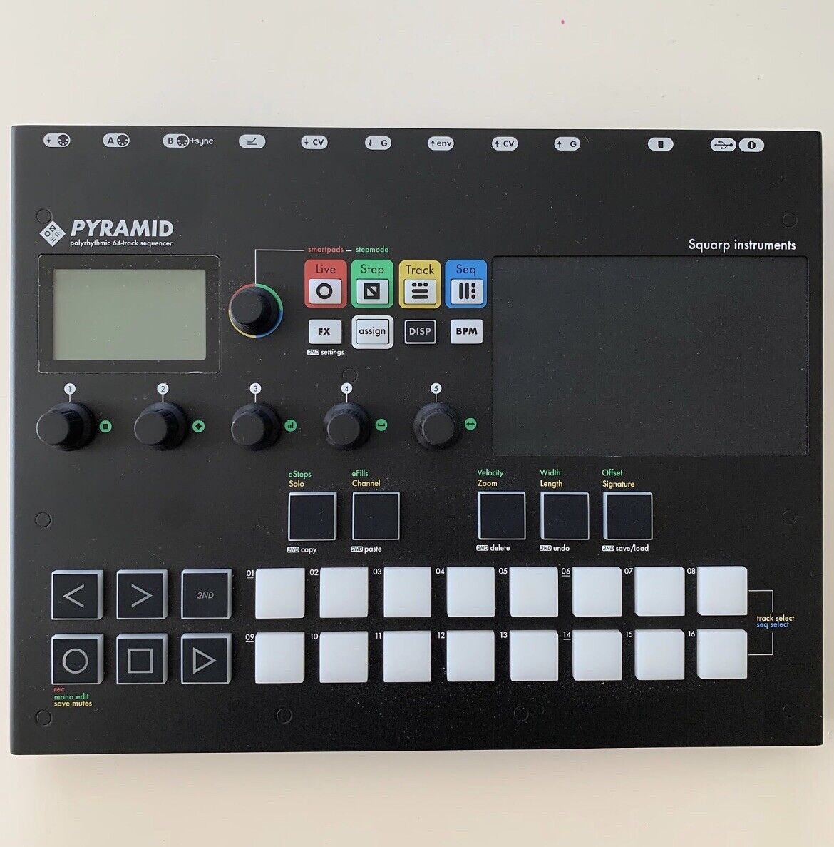 Squarp Pyramid MK3 MIDI + CV SEQUENCER - Fresh Stock Dated February 2026