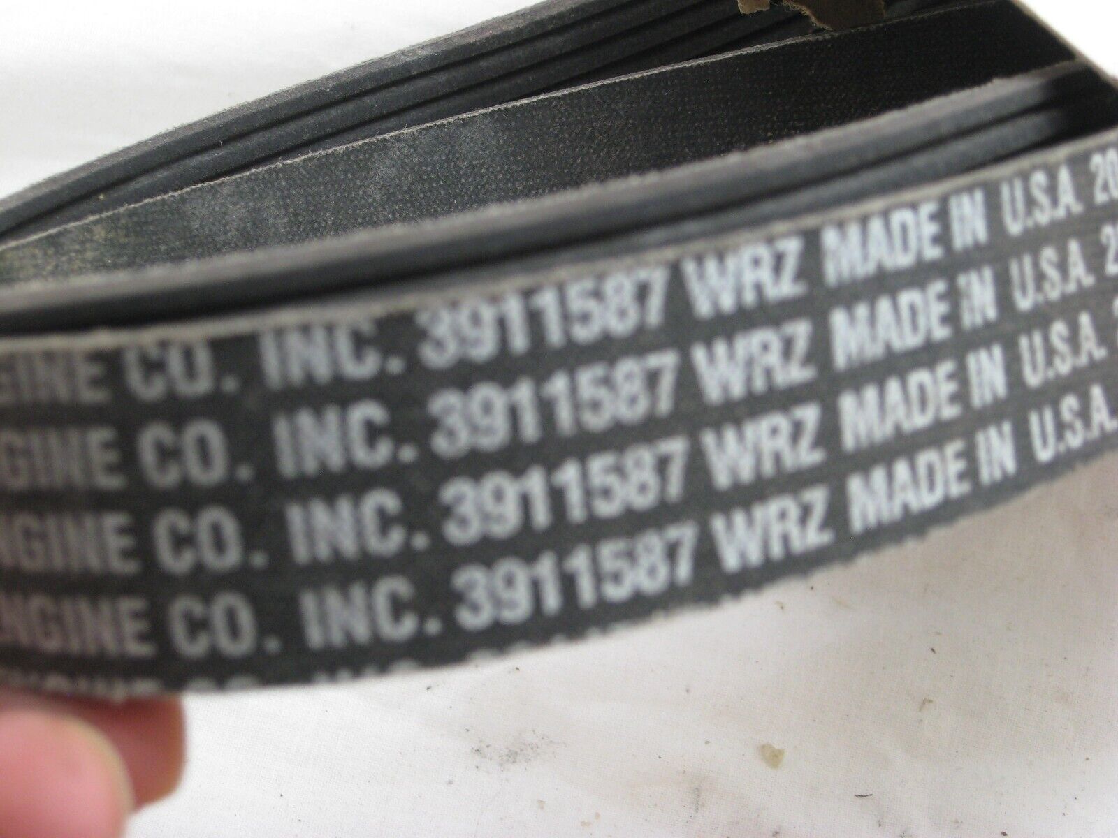 GENUINE Cummins Ribbed V-Belt 3311587 Application For Cummins 4BT 3.9 6BT 5.9 QS - Fresh Stock Dated February 2026