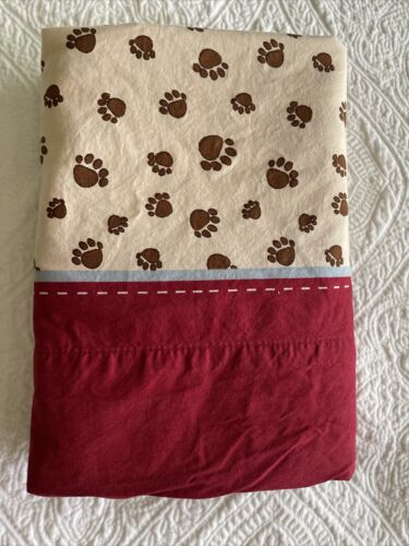 Woolrich kids twin sheets bear paw bedding 1 Flat 1 Fitted - Fresh Stock Dated December 2025
