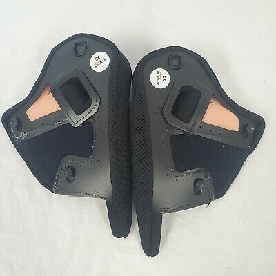 Nolan N104 Helmet Replacement Comfort Cheek Pad Set Grey Size XSmall XS 70mm - Fresh Stock Dated February 2026