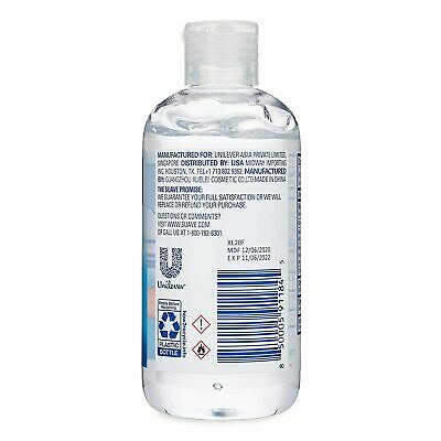 Suave Hand Sanitizer Gel Kills 99.9% of Germs, Unscented, 8 FL OZ (Pack of 2) - Fresh Stock Dated February 2026