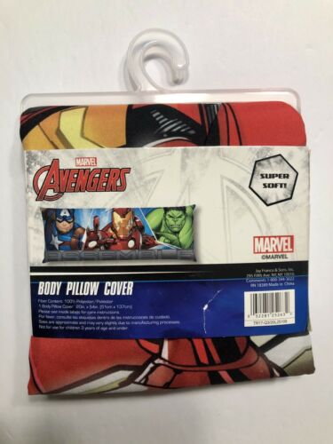 Marvel Avengers Super Soft Body Pillow Cover 20