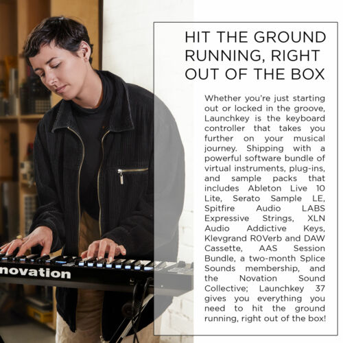 Novation Launchkey 37 MK3 37-Key Midi Keyboard Controller - Fresh Stock Dated February 2026