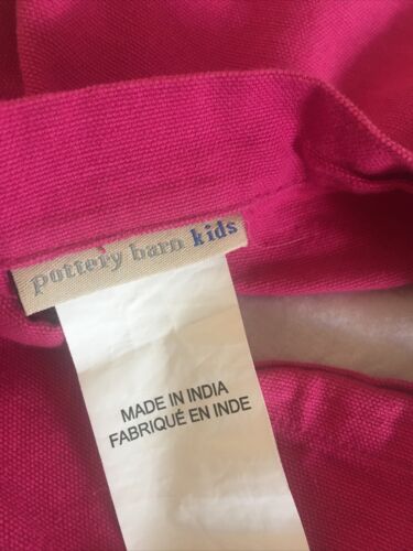 Pottery Barn Kids Woodland Butterfly  Pillow cover 16x16 Pom Pom Pink/purple - Fresh Stock Dated December 2025