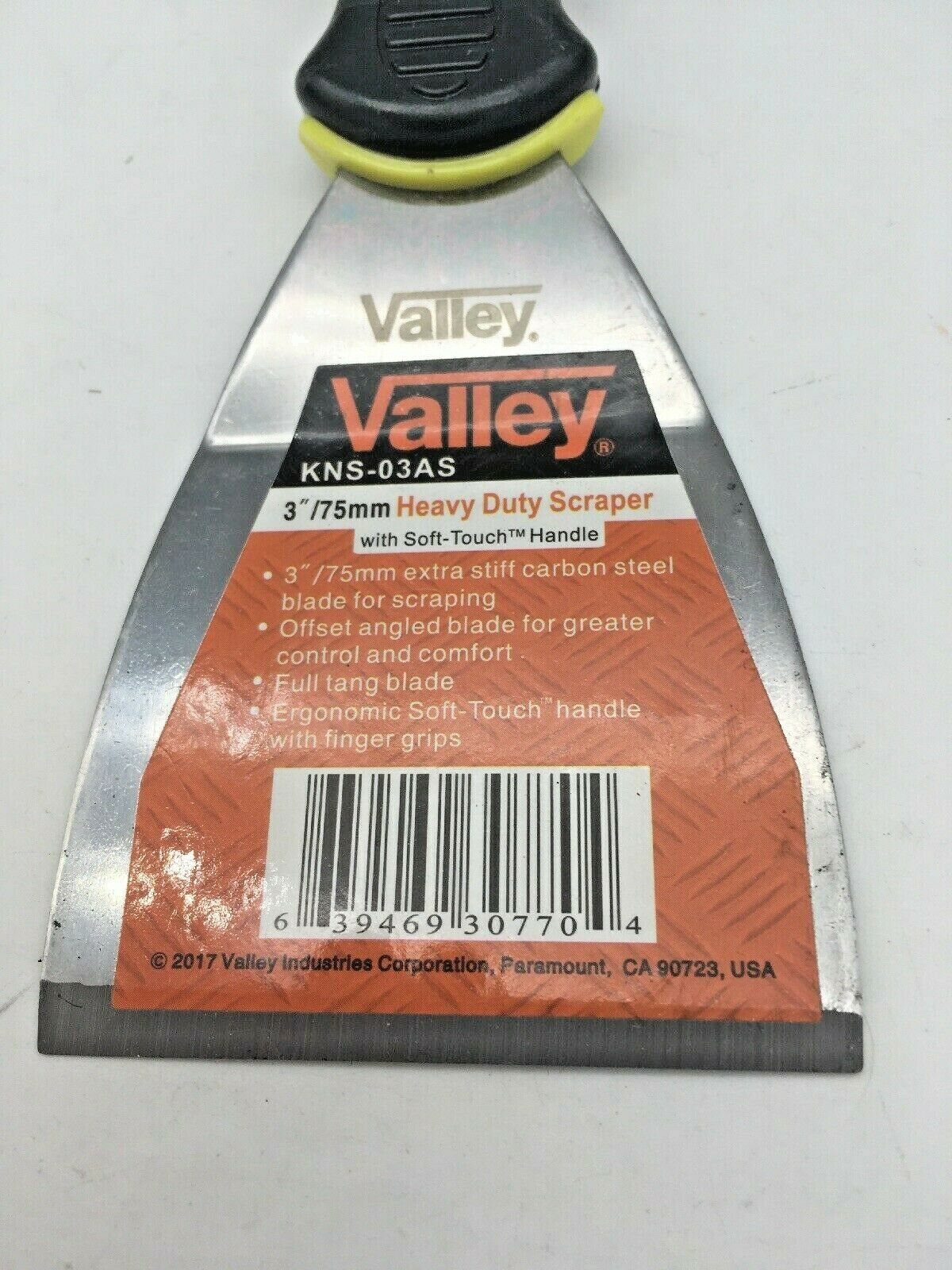 3” Offset Heavy Duty Scraper Soft-Touch Plastic Handle - Fresh Stock Dated February 2026