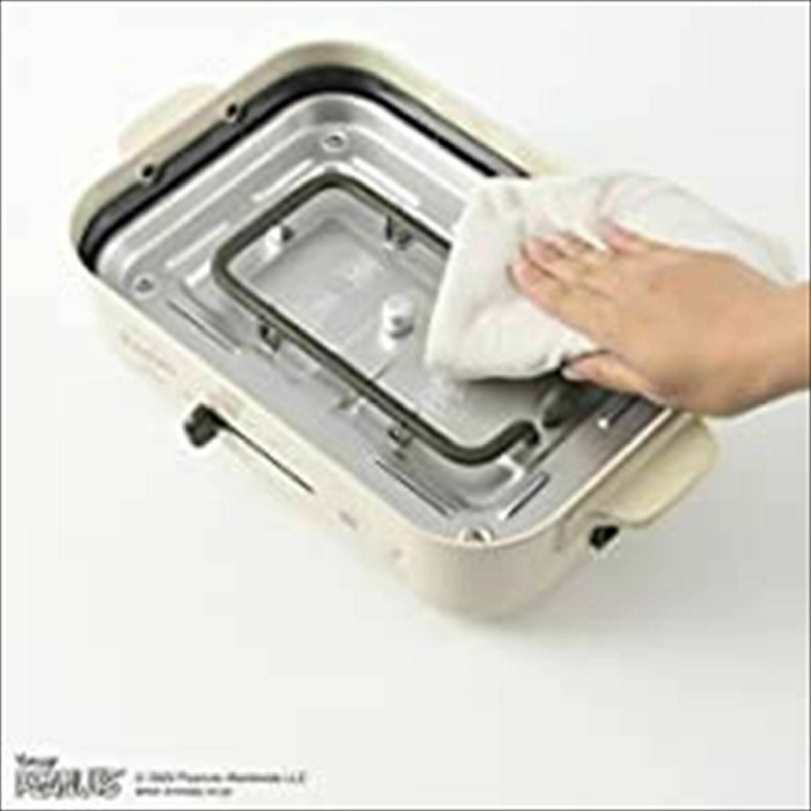 BRUNO Snoopy Compact Hot Plate Peanuts Body 3 Plates flat takoyaki pancake - Fresh Stock Dated December 2025