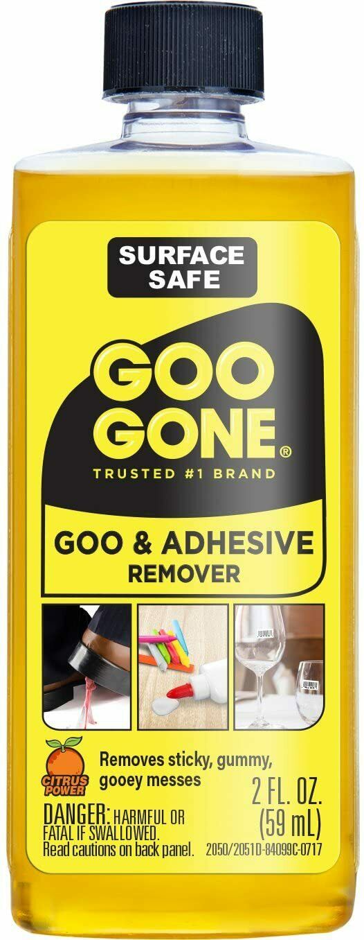 2 Mini Razor Blade Scrapers and Goo Gone 2 oz Bundle Ships from USA - Fresh Stock Dated February 2026