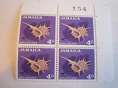 LOT OF 9 JAMAICA STAMP BLOCKS - MINT CONDITION IN BOOKLET - OFC-2 - Fresh Stock Dated February 2026