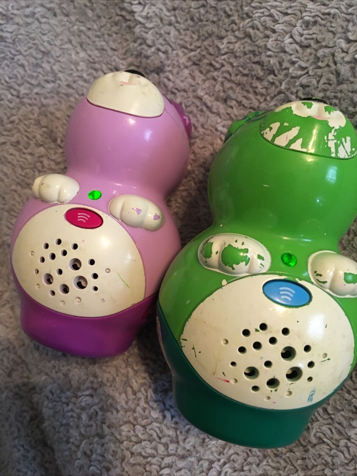 Leap Frog Tag Leap Book Reader Junior Purple Green Puppy Scout Replacement Lot 2 - Fresh Stock Dated February 2026