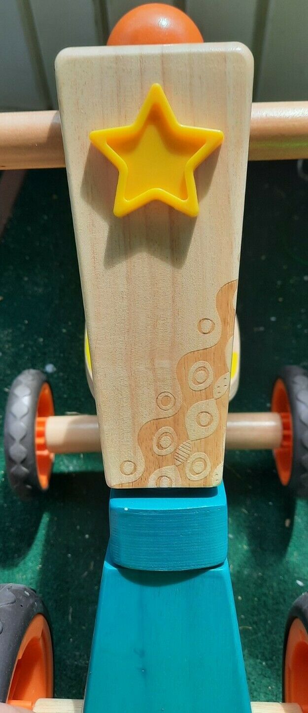 Smooth Rider Wooden Toddler Bike 18+ Month - Fresh Stock Dated February 2026