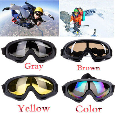 Five colors Snow Ski Goggles Anti-fog Lens Snowmobile Sunglasses Racing Car Hot! - Fresh Stock Dated February 2026