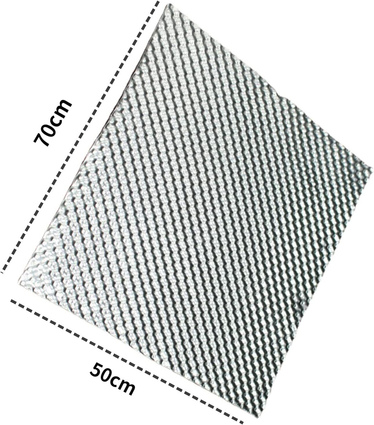 Embossed Aluminum Heat Shield 20