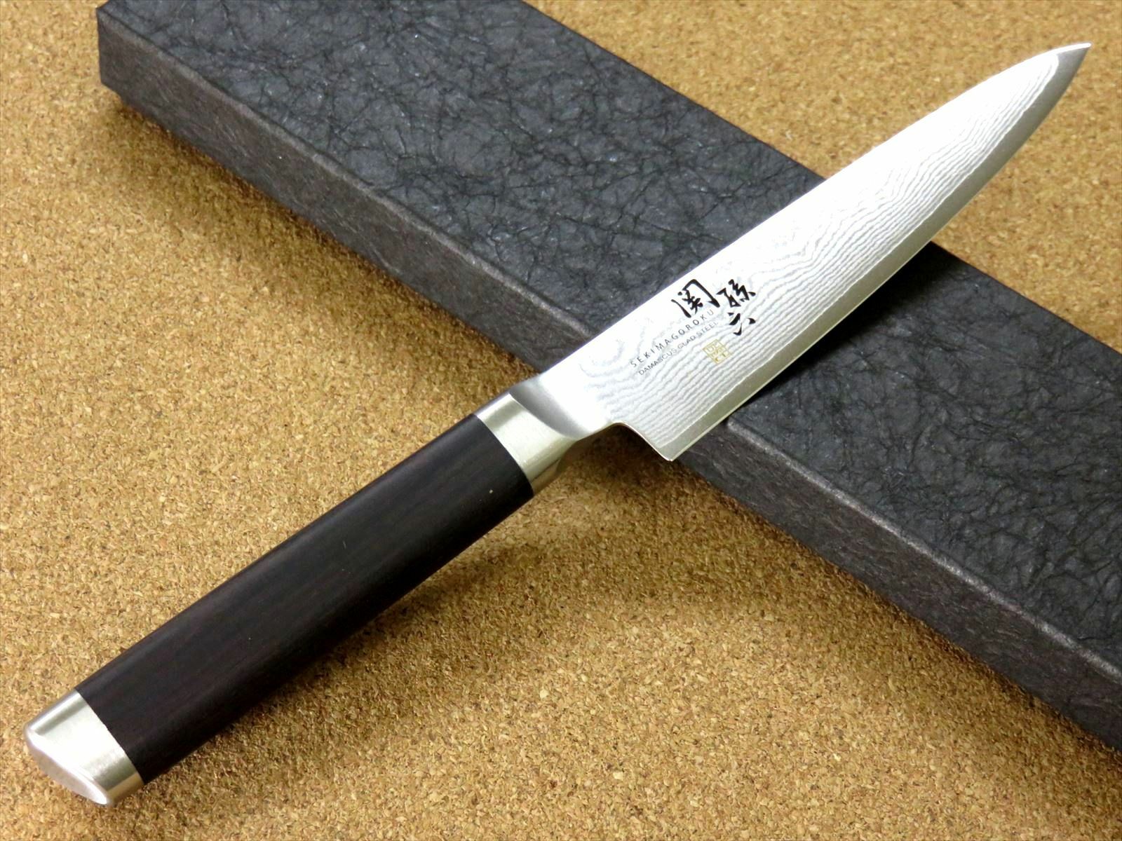 Japanese KAI SEKI MAGOROKU 3 sets Kitchen Knives VG-10 Damascus 33 Layers JAPAN - Fresh Stock Dated January 2026