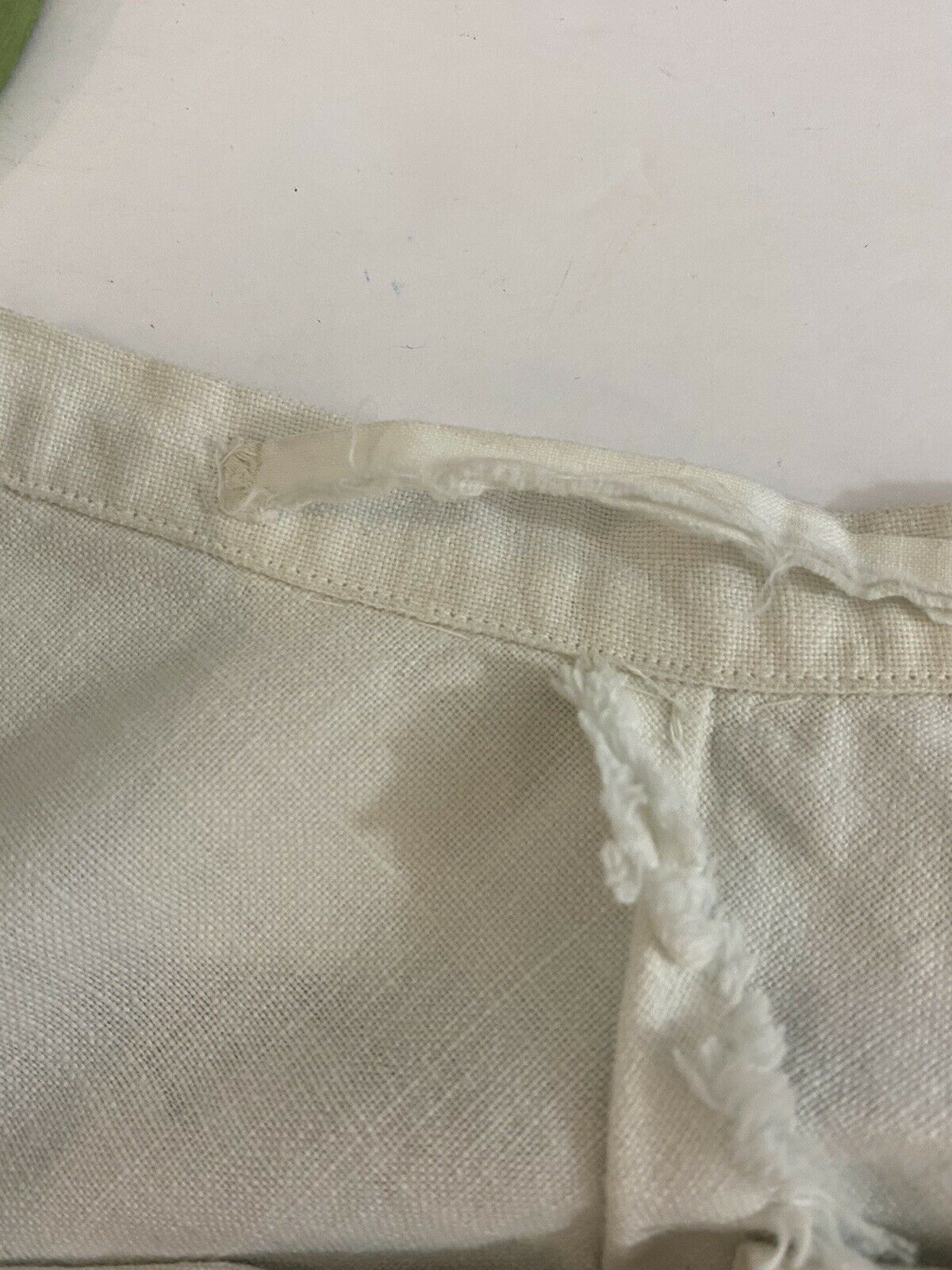 Victorian / Edwardian White Heavy Cotton Skirt - Fresh Stock Dated February 2026