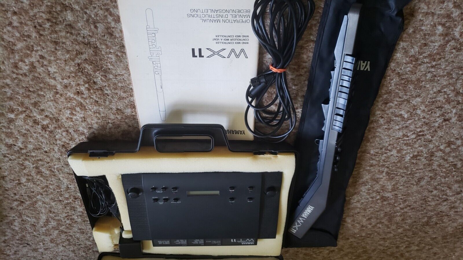 Yamaha WX11 Digital Wind Instrument with Dedicated Sound Module - Fresh Stock Dated February 2026