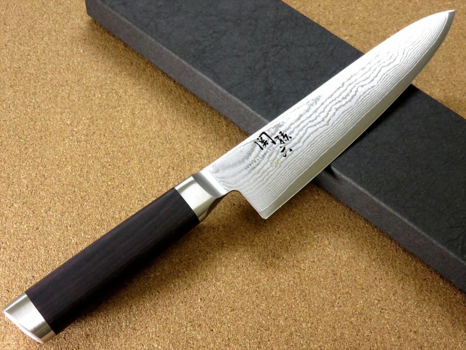 Japanese KAI SEKI MAGOROKU 3 sets Kitchen Knives VG-10 Damascus 33 Layers JAPAN - Fresh Stock Dated January 2026
