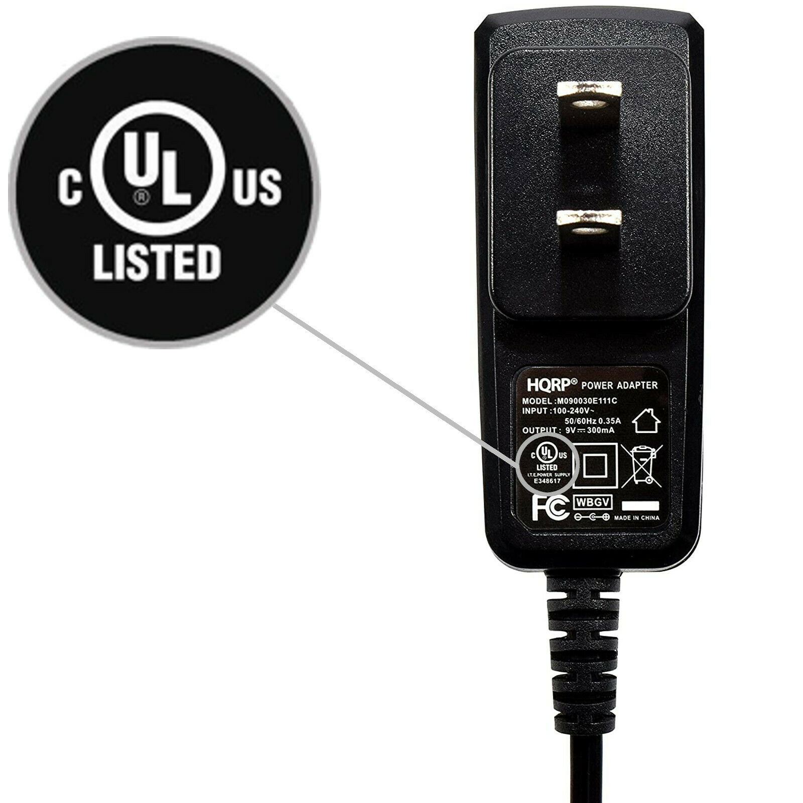 HQRP AC Adapter Charger for V-Motion V-Tech Power Supply Cord - Fresh Stock Dated February 2026