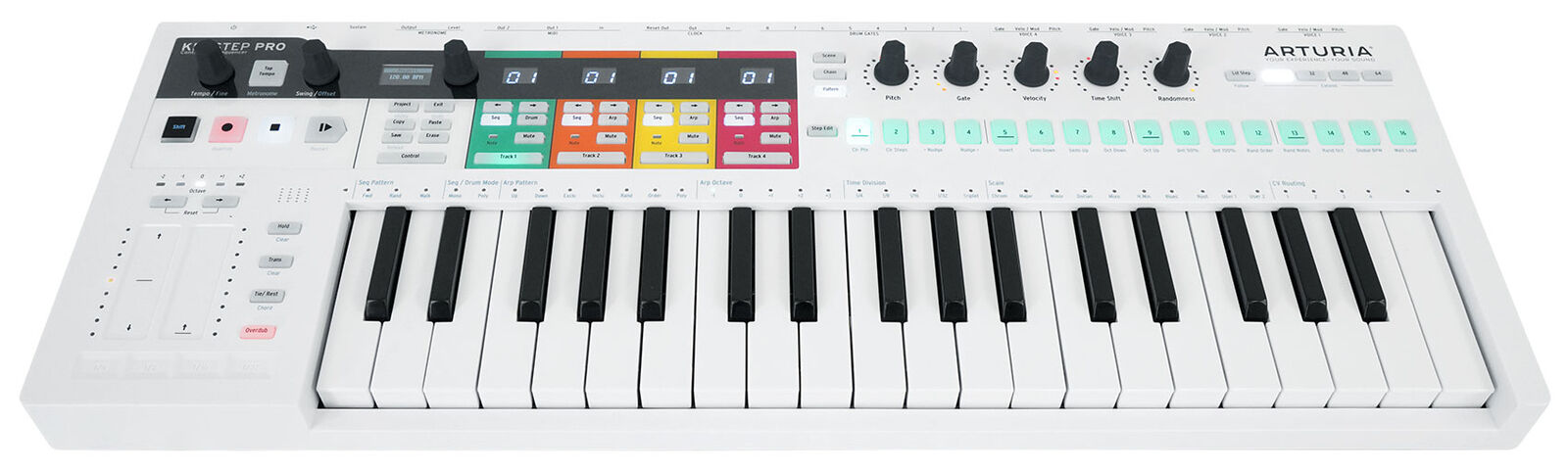 Arturia Keystep Pro Sequencer 37-Key Midi USB DJ/Recording Keyboard Controller - Fresh Stock Dated February 2026