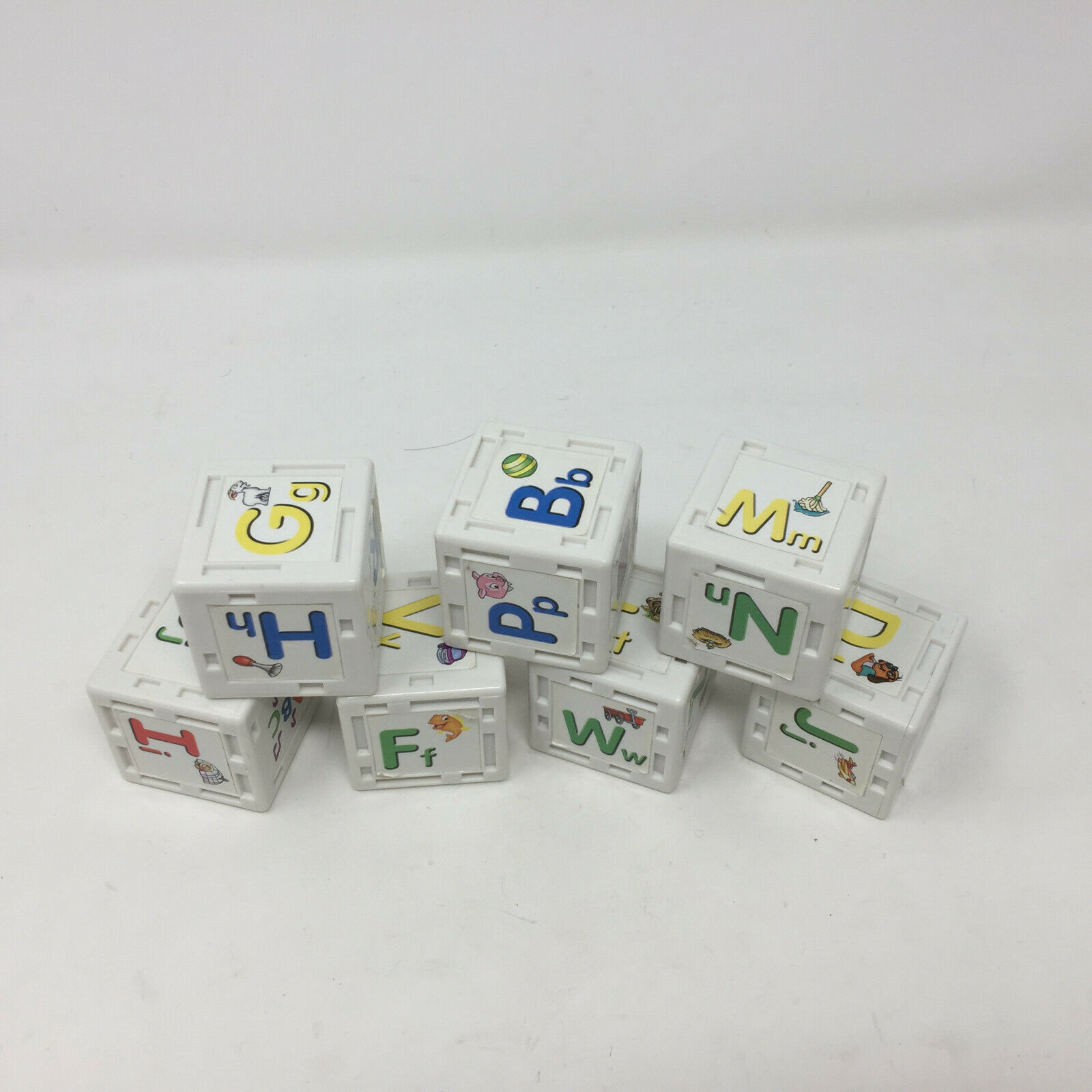 Leap's Leapfrog Phonics Railroad Train Replacement 7 Alphabet Blocks - Fresh Stock Dated February 2026